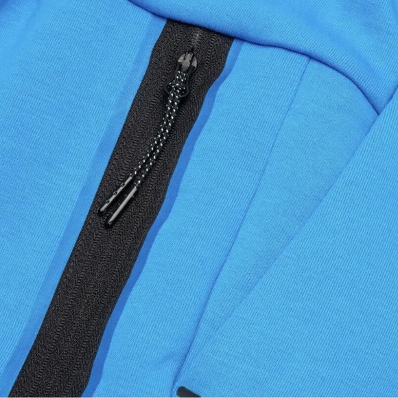 Nike Men s Sportswear Tech Fleece Joggers Light Photo Blue CU4495-435 AUTHENTIC - Picture 3 of 4